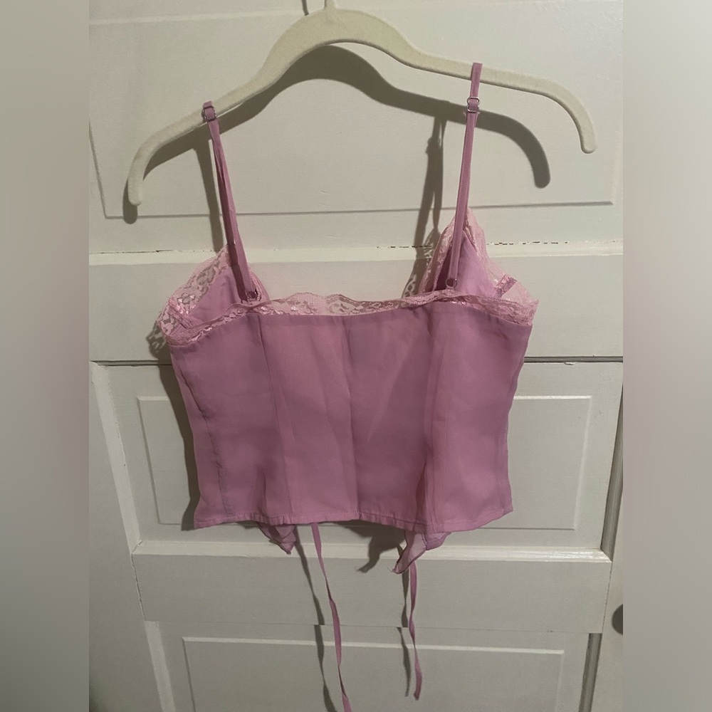 Princess Polly Blush Camisole with Lace Detail - Picture 4 of 10